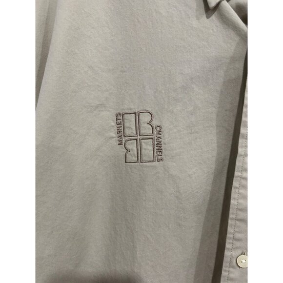 Cutter & Buck Mens Tan Button-Up Shirt Cotton Sz XL - Picture 4 of 8